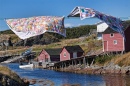 Quilts in Change Islands, Newfoundland, Canada