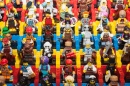 Lego Minifigures On Display