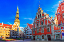 City Hall Square, Riga, Latvia
