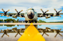 C-130 Military Transport Aircraft