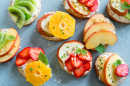 Fruit Sandwiches with Ricotta